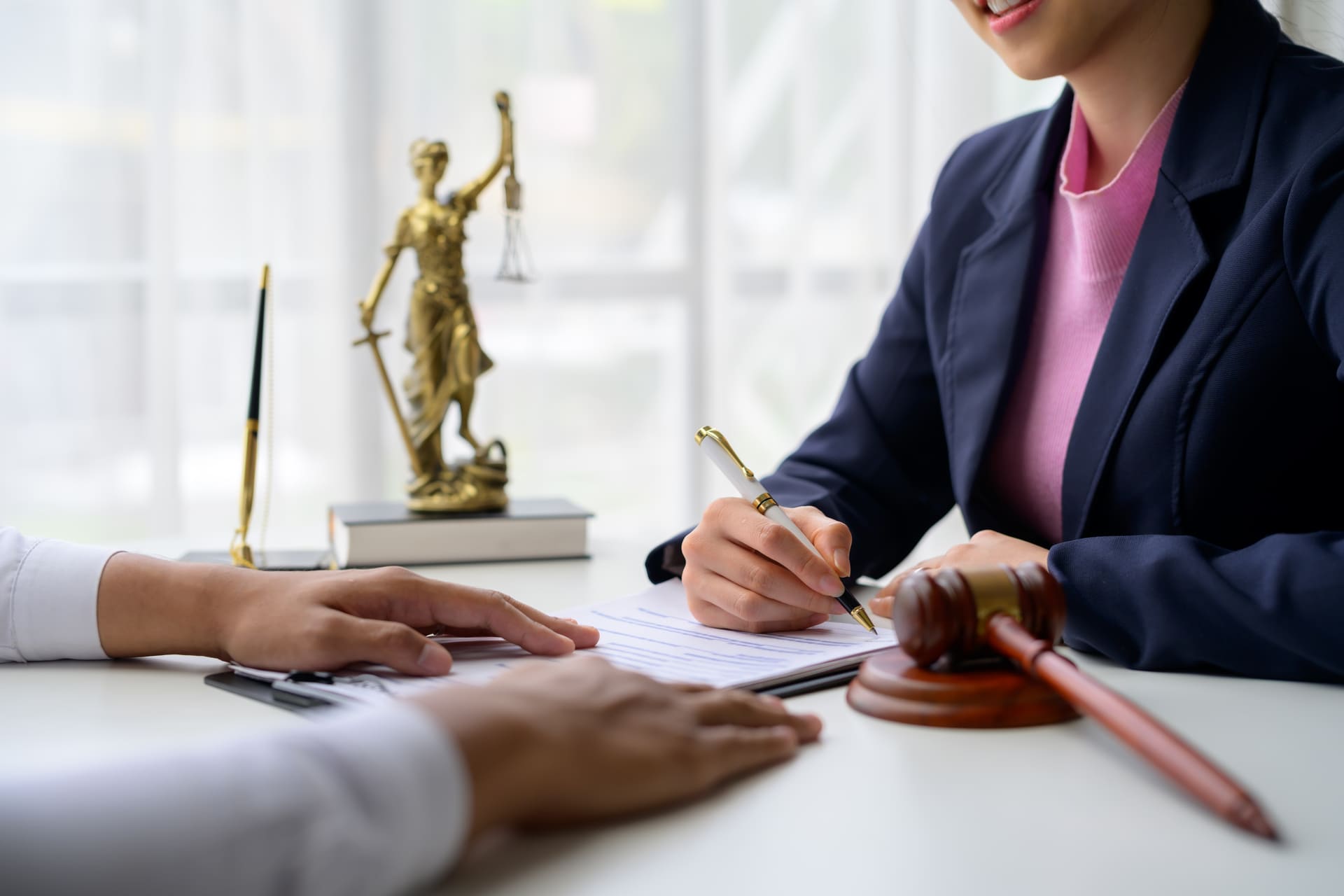 Lawyer Singing Legal Document
