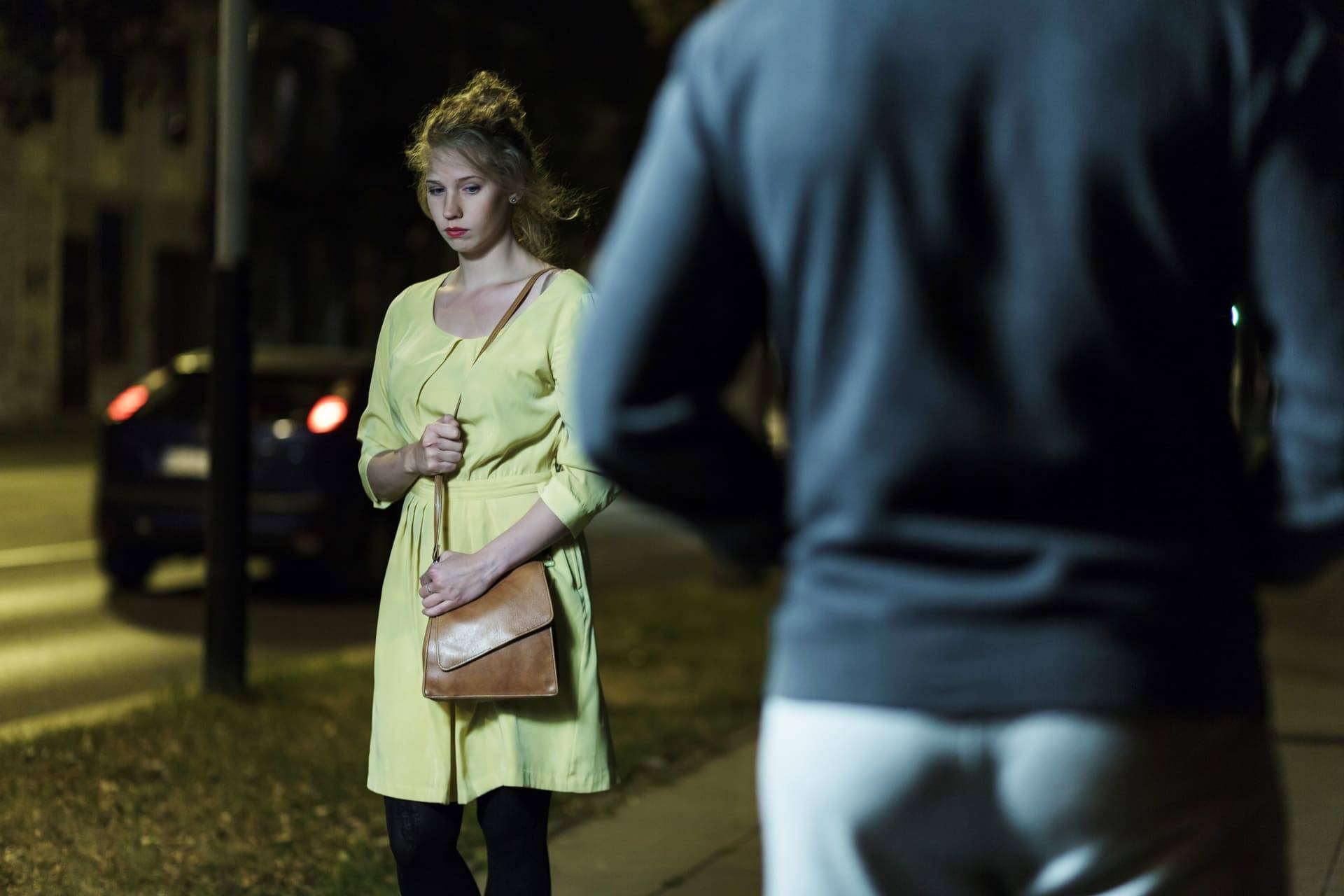 Lonely woman scared of potential sex offender